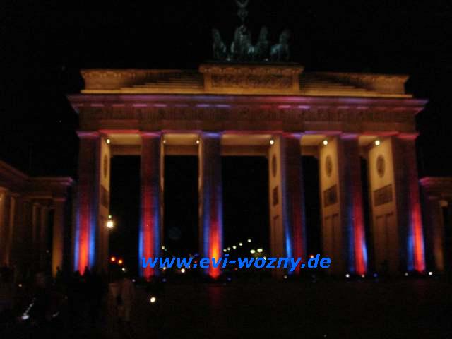 Brandenburger Tor bei Nacht 