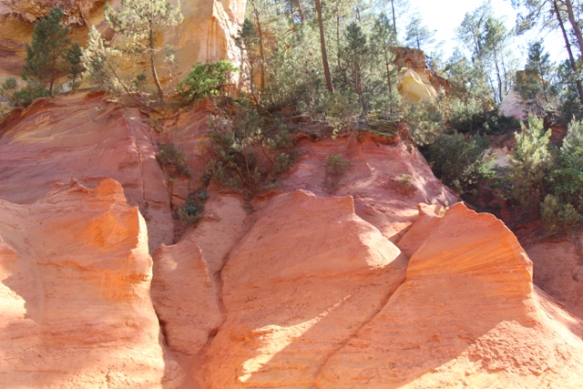 Ockerfelsen von Roussillon 